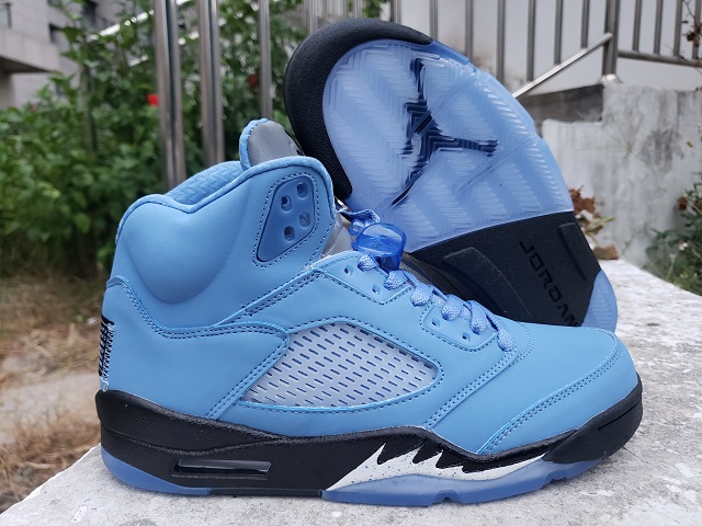 Women Air Jordan Shoes 5 UNC